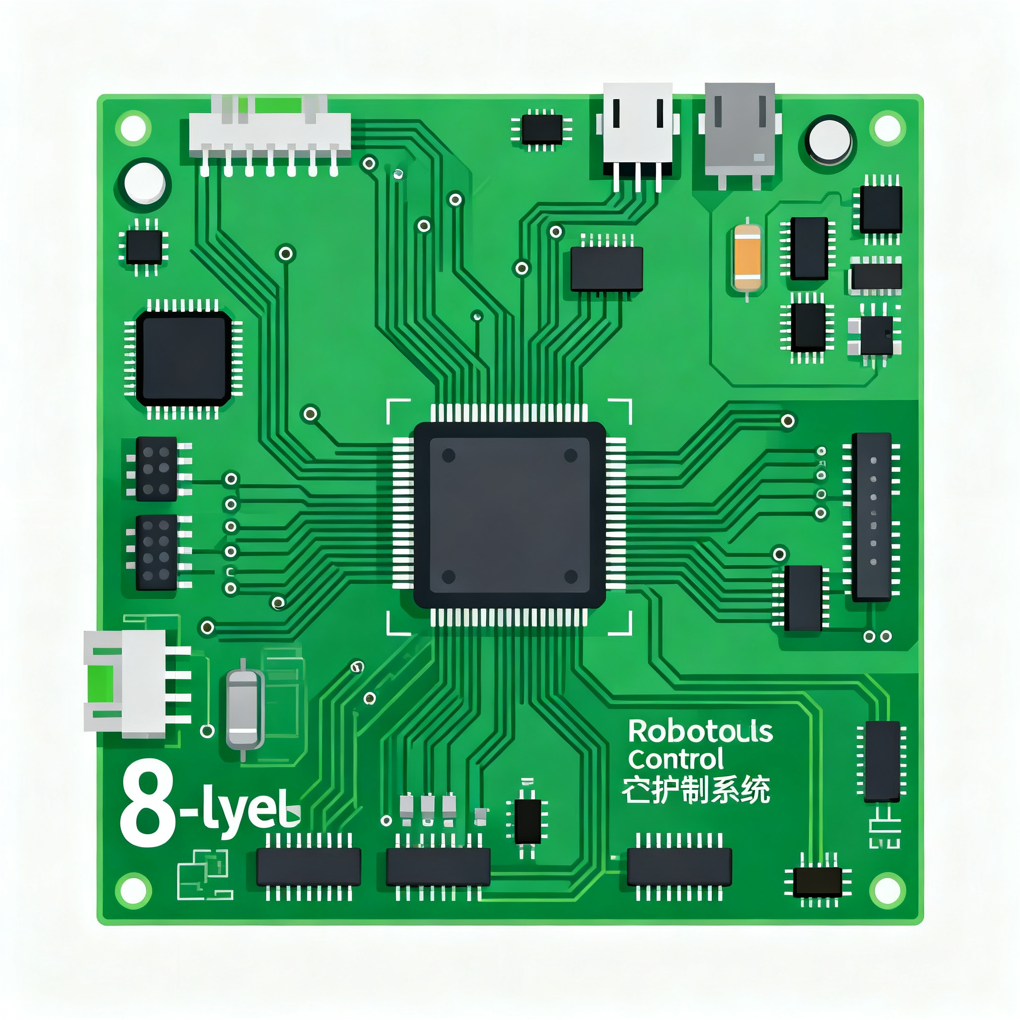 Cost Optimization Tips for 8-Layer Robotics Control System PCB Assembly: Balancing High-Speed Design and Thermal Management