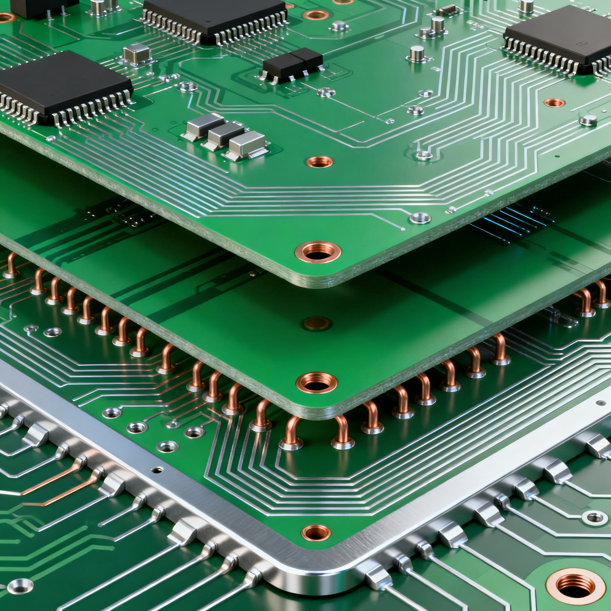 Step-by-Step Thermal Via Design for High-Current 4-Layer PCBs