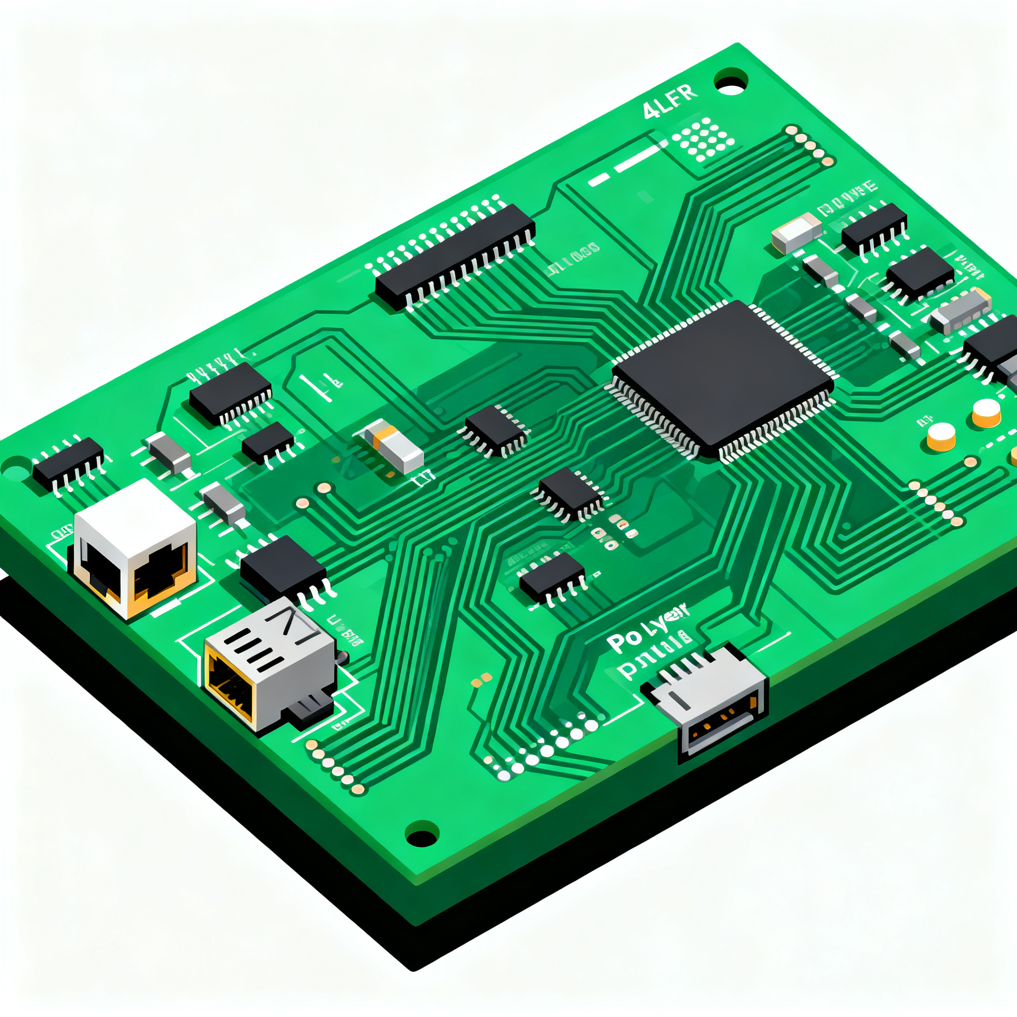 Step-by-Step Tutorial: Designing a 4-Layer Smart Security System PCB with Impedance Control and PoE Integration